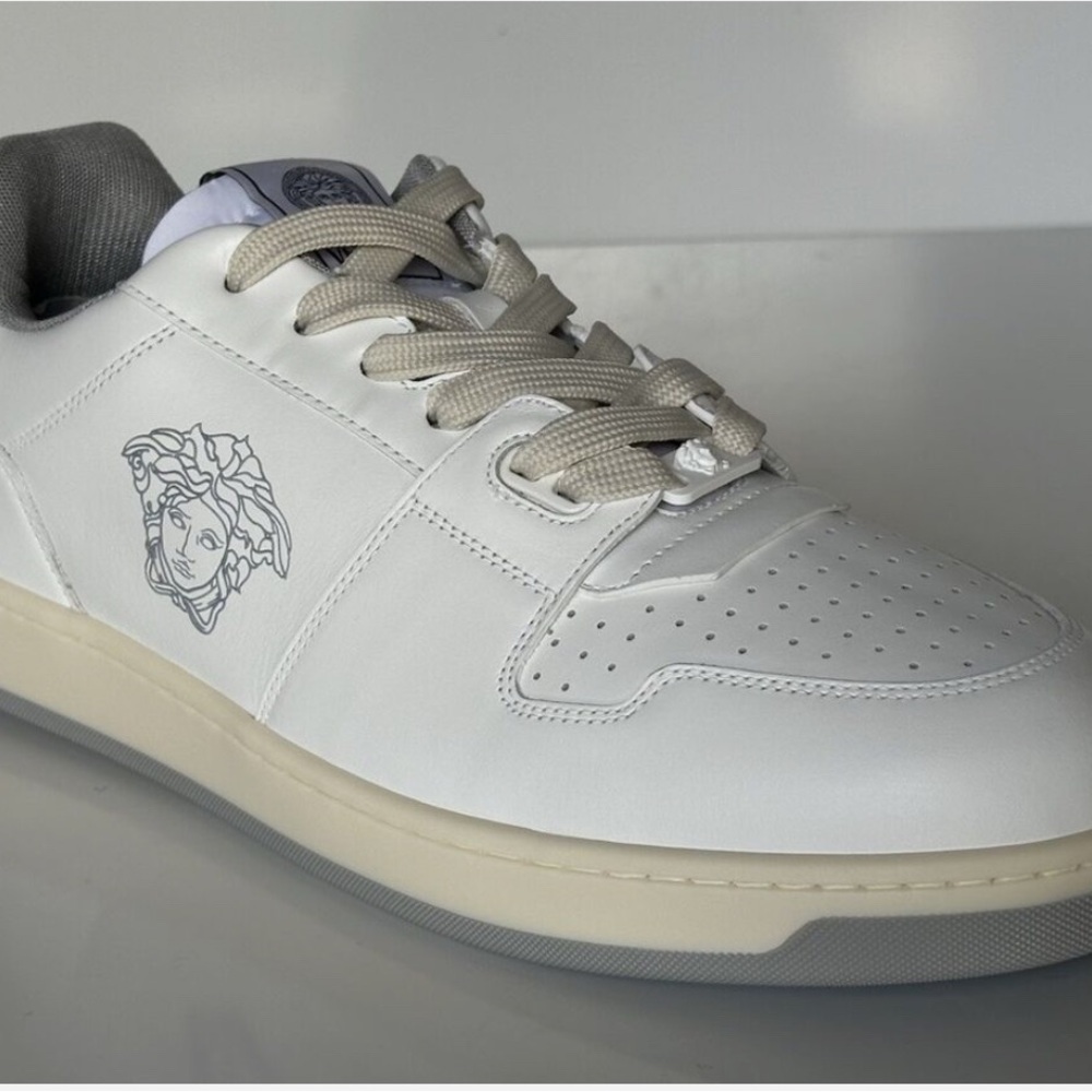 Versace Medusa Men's White Sneakers